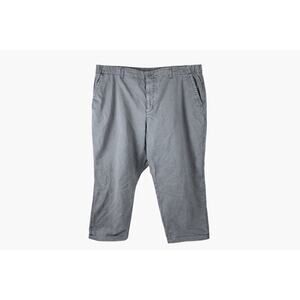 Old Navy Men's Gray Twill Elastic Waist Straight Leg Casual Pants Size 3X